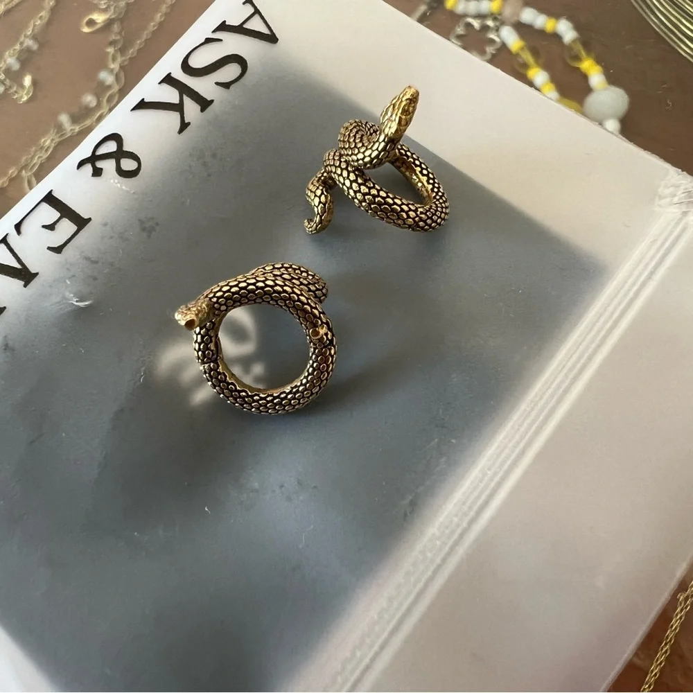 NWT Ask & Embla sin serpent lobe cuffs - Picture 5 of 12